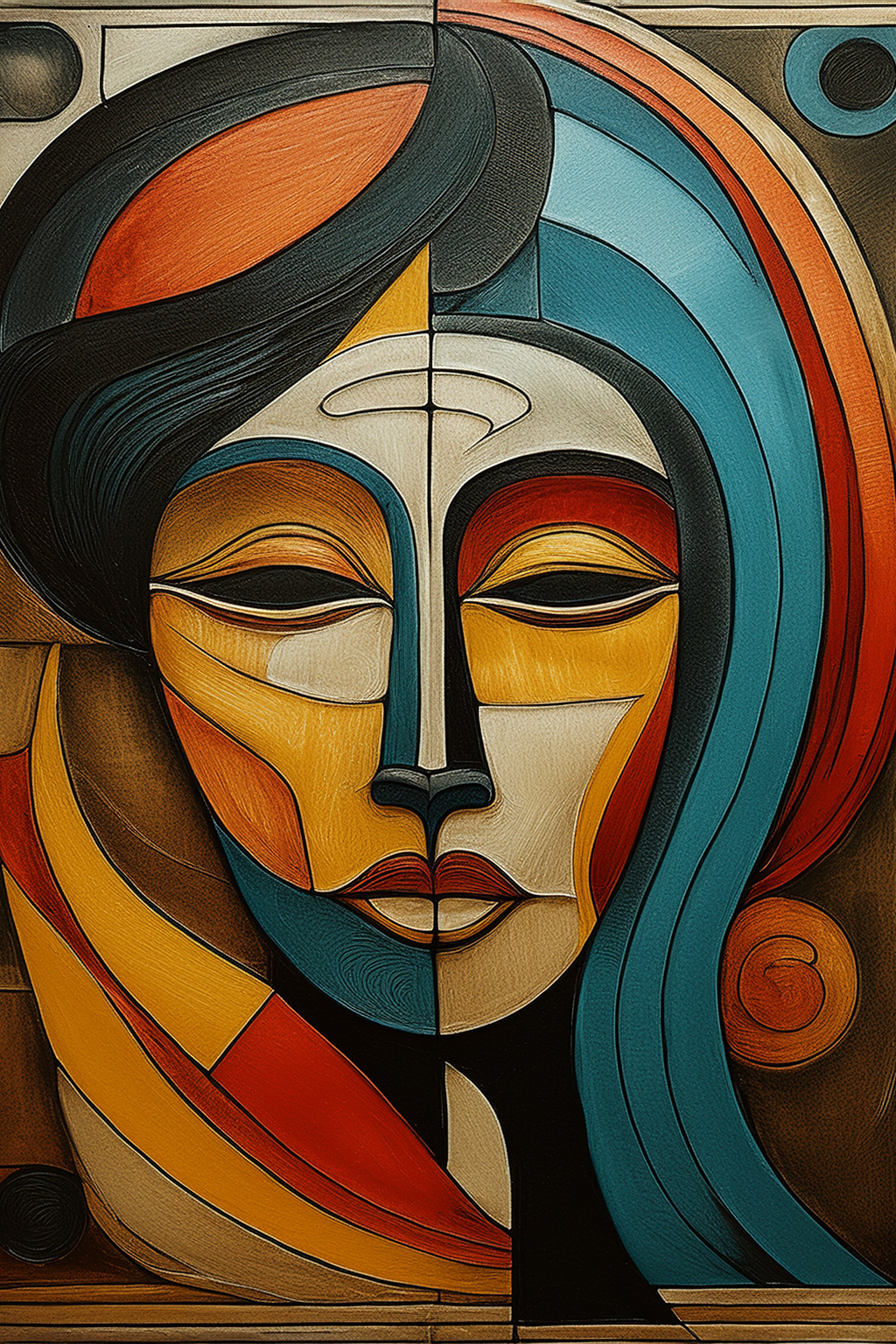 No. 7 - ABSTRACT Face