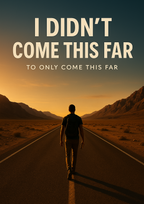I Didn’t Come This Far To Only Come This Far – Motivational Quote Print