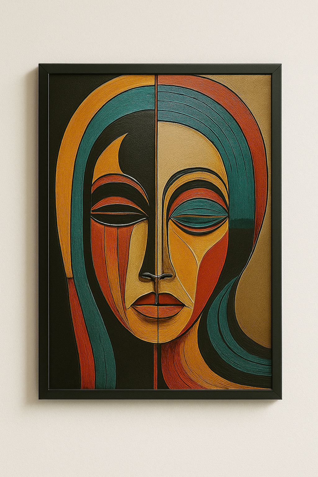 No. 9 Abstract Geometry – Avant-Garde Artistic Print