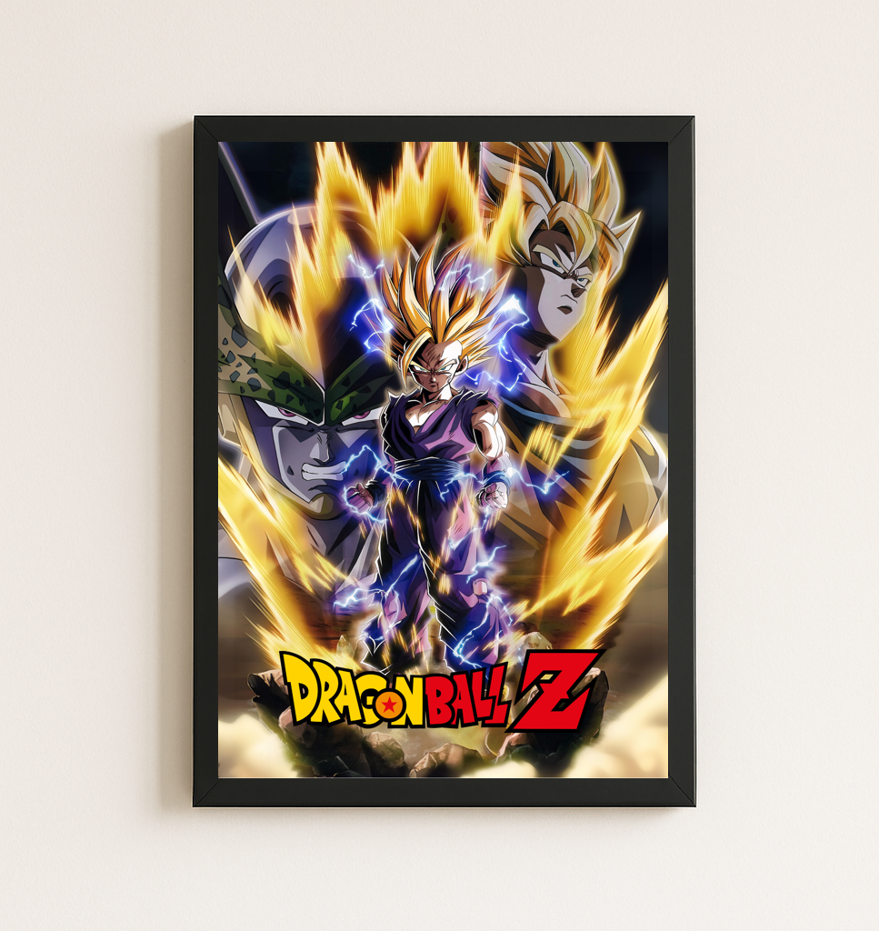 DBZ - GOHAN SSJ2 & CELL Poster