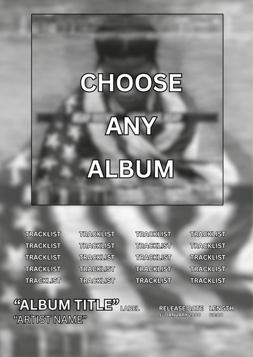 CUSTOM Album Poster