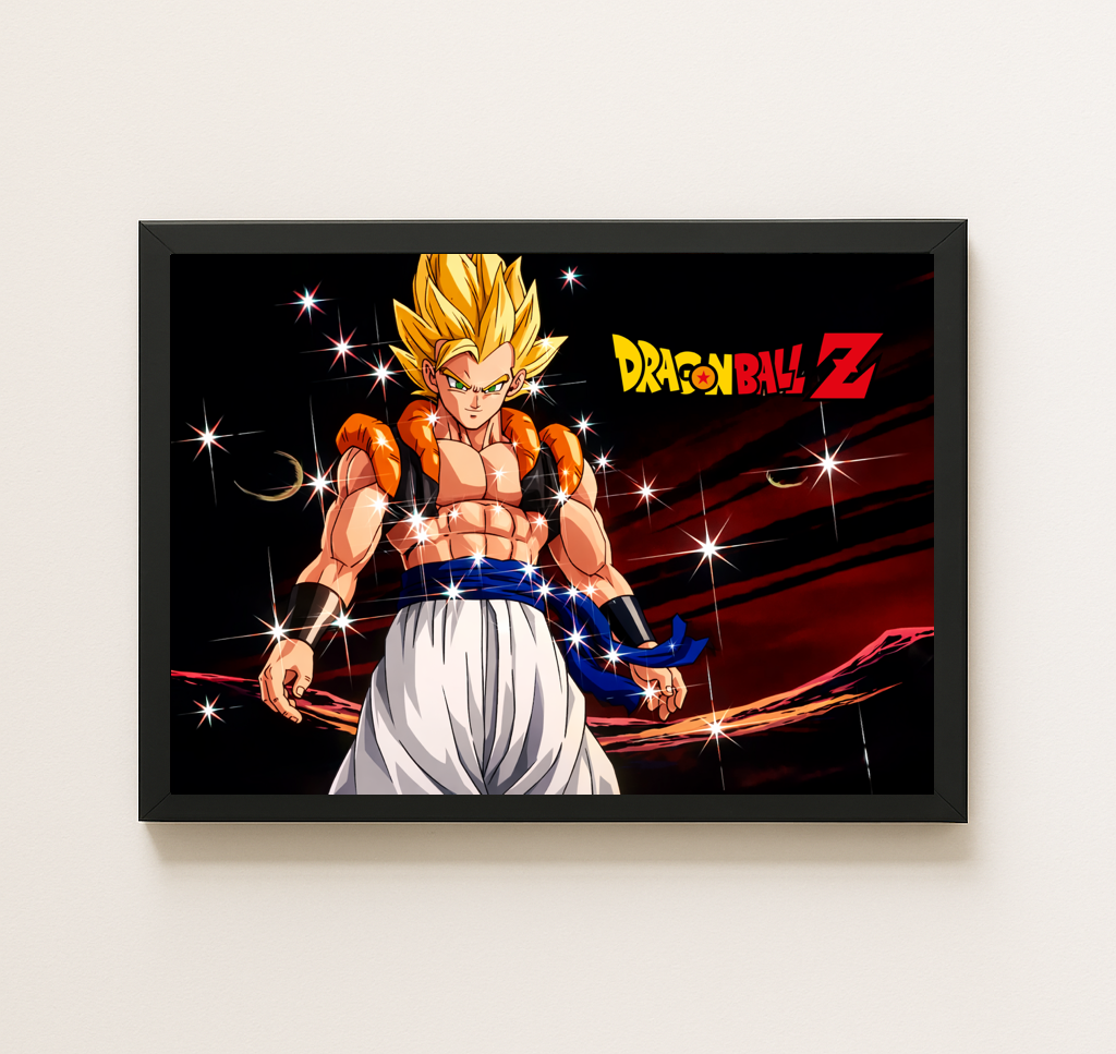 GOGETA SUPER SAIYAN - DRAGONBALLZ - POSTER