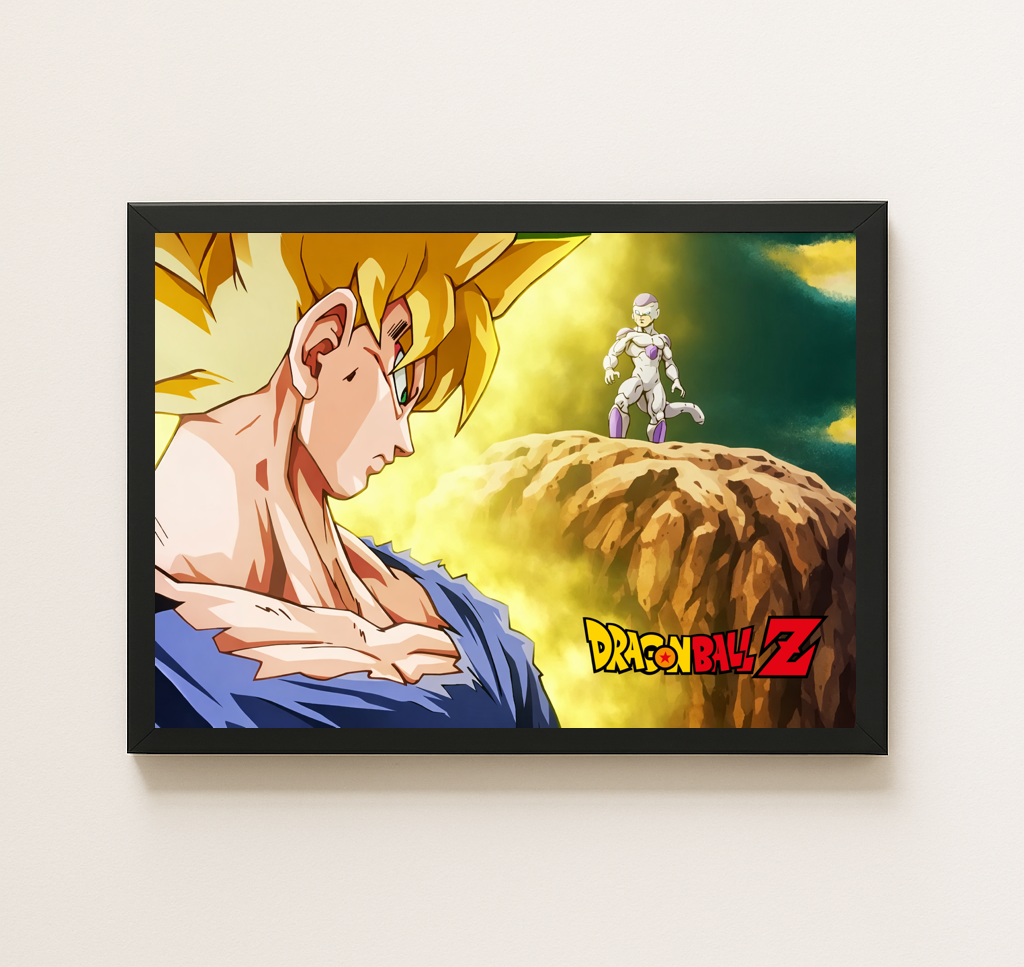 GOKU VS FRIEZA - DRAGONBALLZ - POSTER