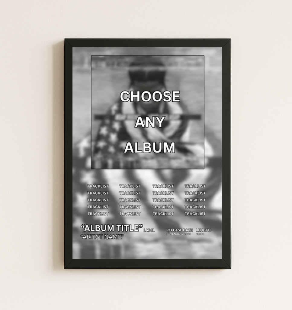 CUSTOM Album Poster