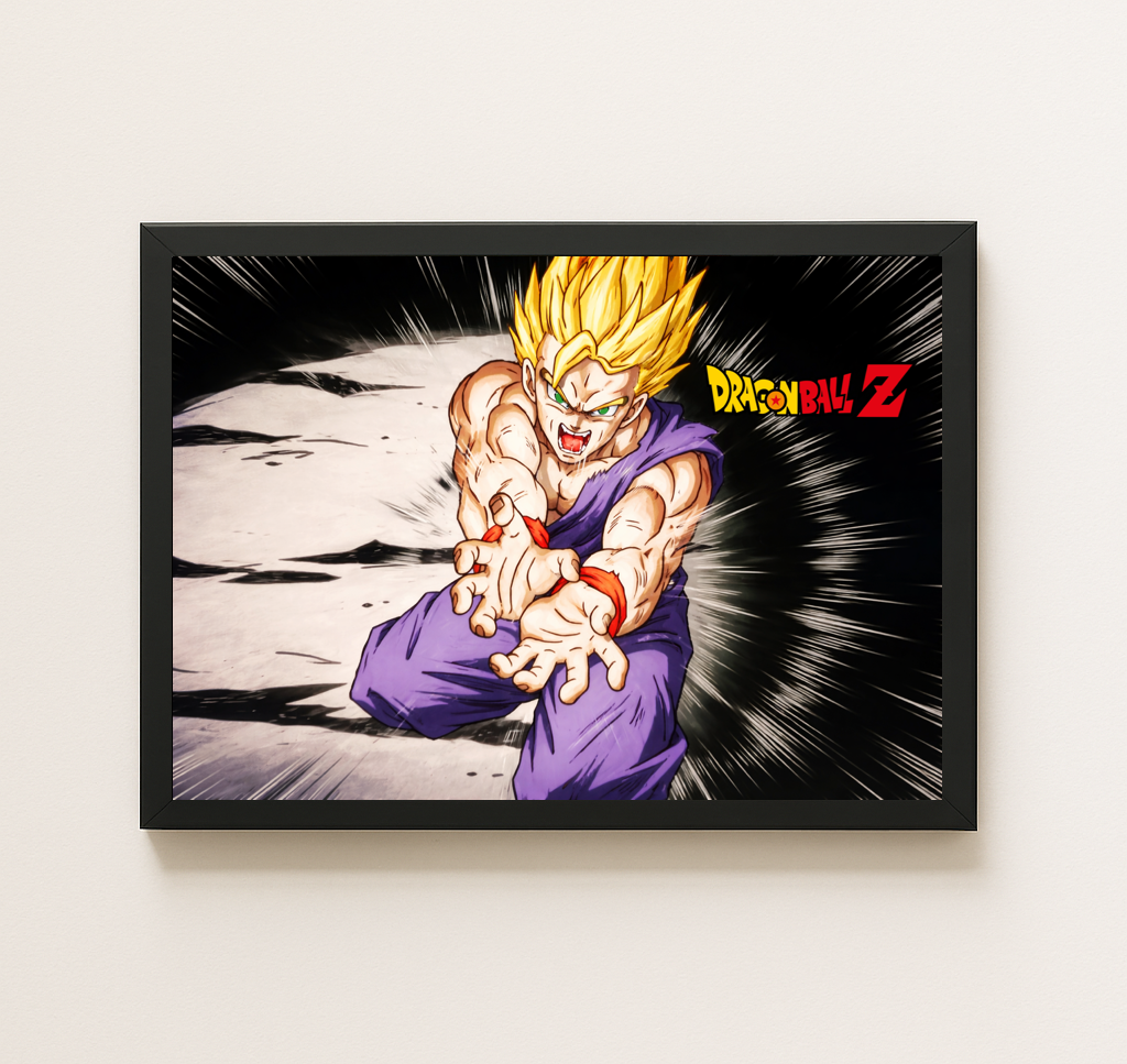 GOHAN SSJ 2 - DRAGONBALLZ POSTER