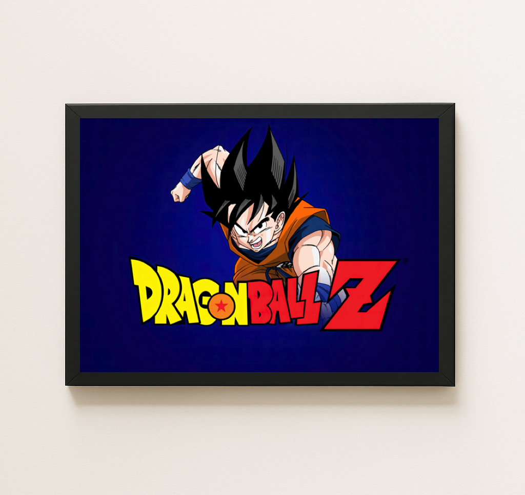 GOKU / BLUE 2 - DRAGONBALLZ - POSTER