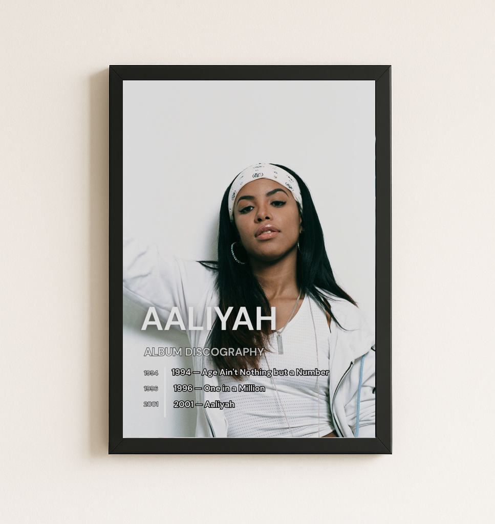 AALIYAH - DISCOGRAPHY Poster