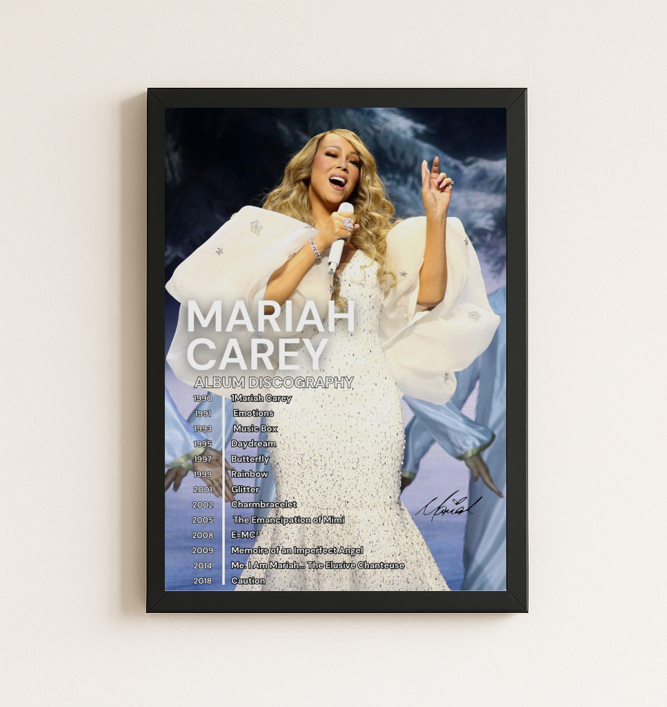 MARIAH CAREY - DISCOGRAPHY Poster