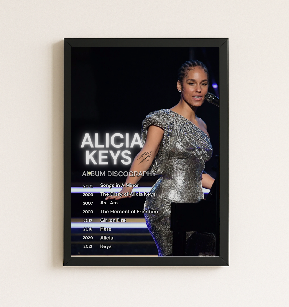 ALICIA KEYS - DISCOGRAPHY Poster