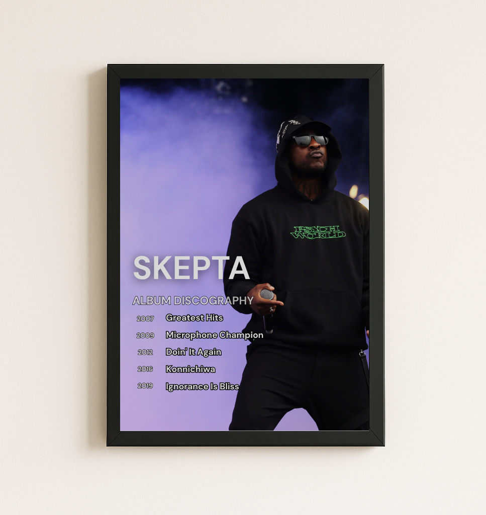 STORMZY - DISCOGRAPHY Poster