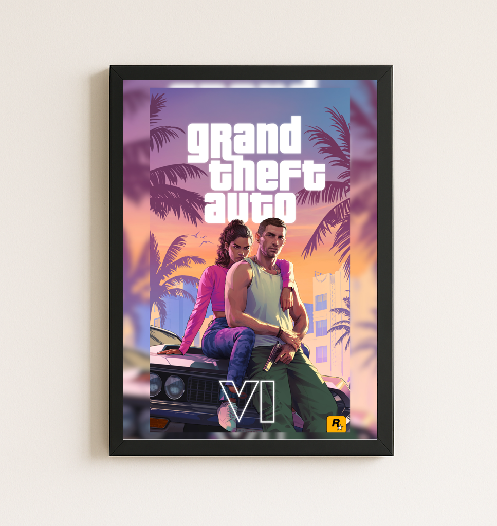 GTA VI GAME POSTER