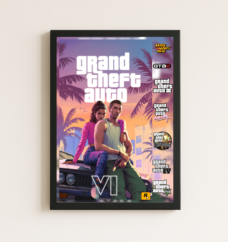 GTA VI GAME POSTER #2