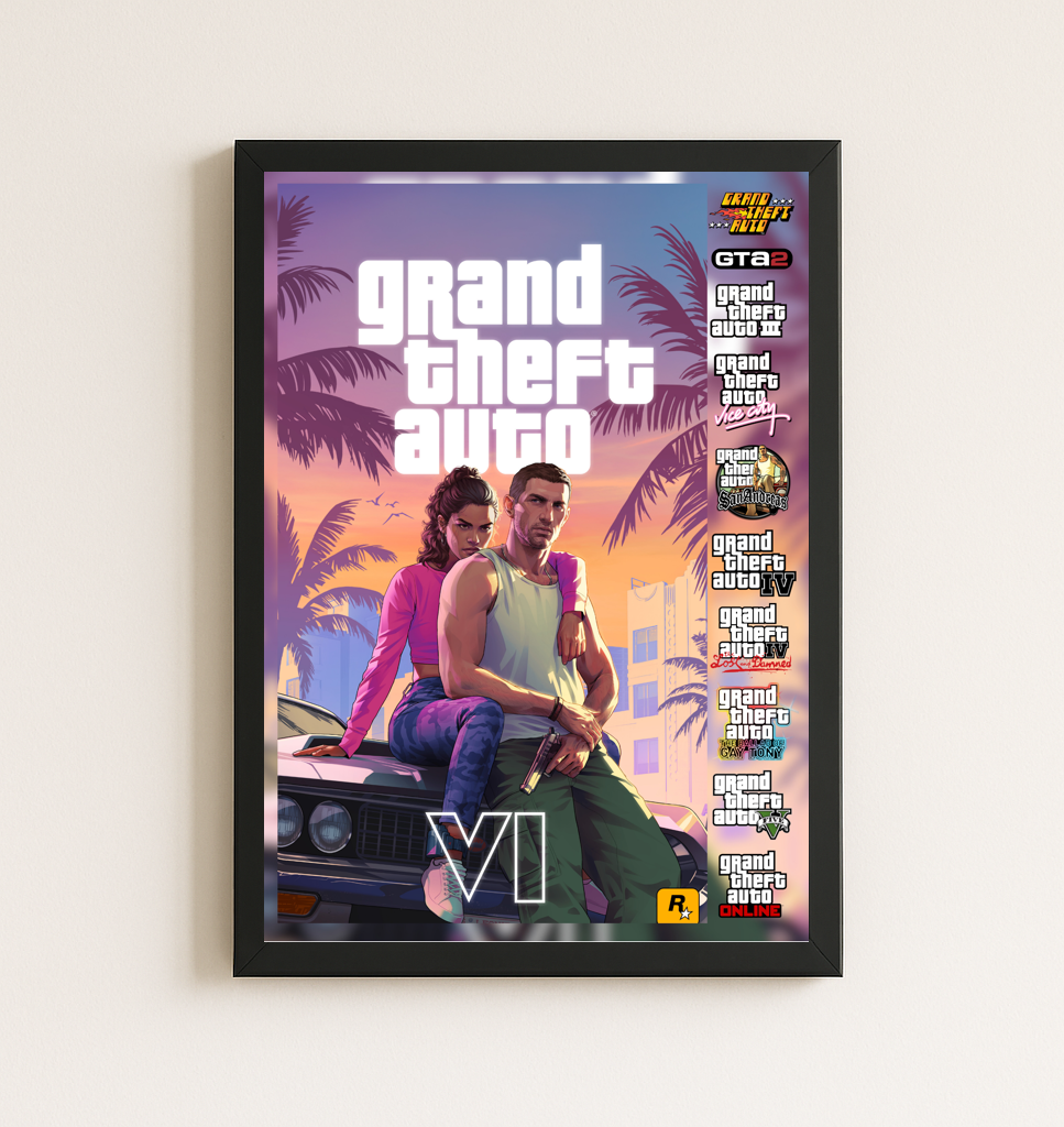 GTA VI GAME POSTER #3