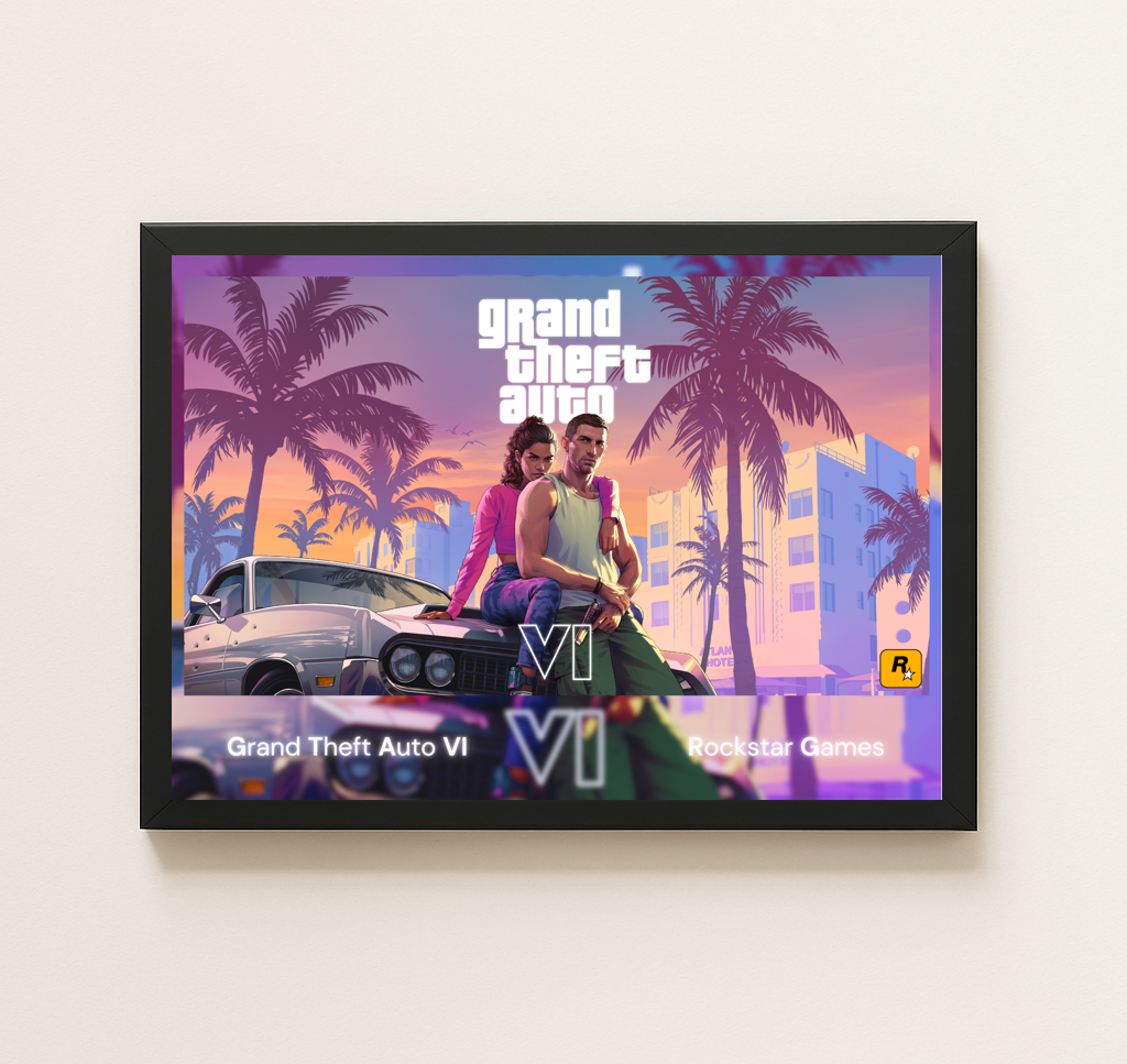 GTA VI GAME POSTER #4