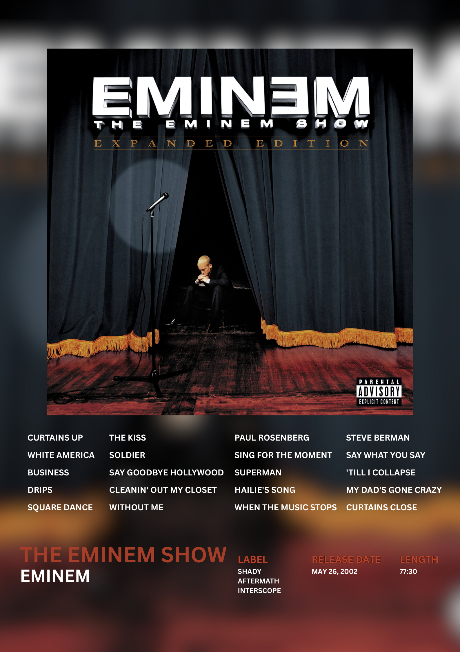 EMINEM - The Eminem Show