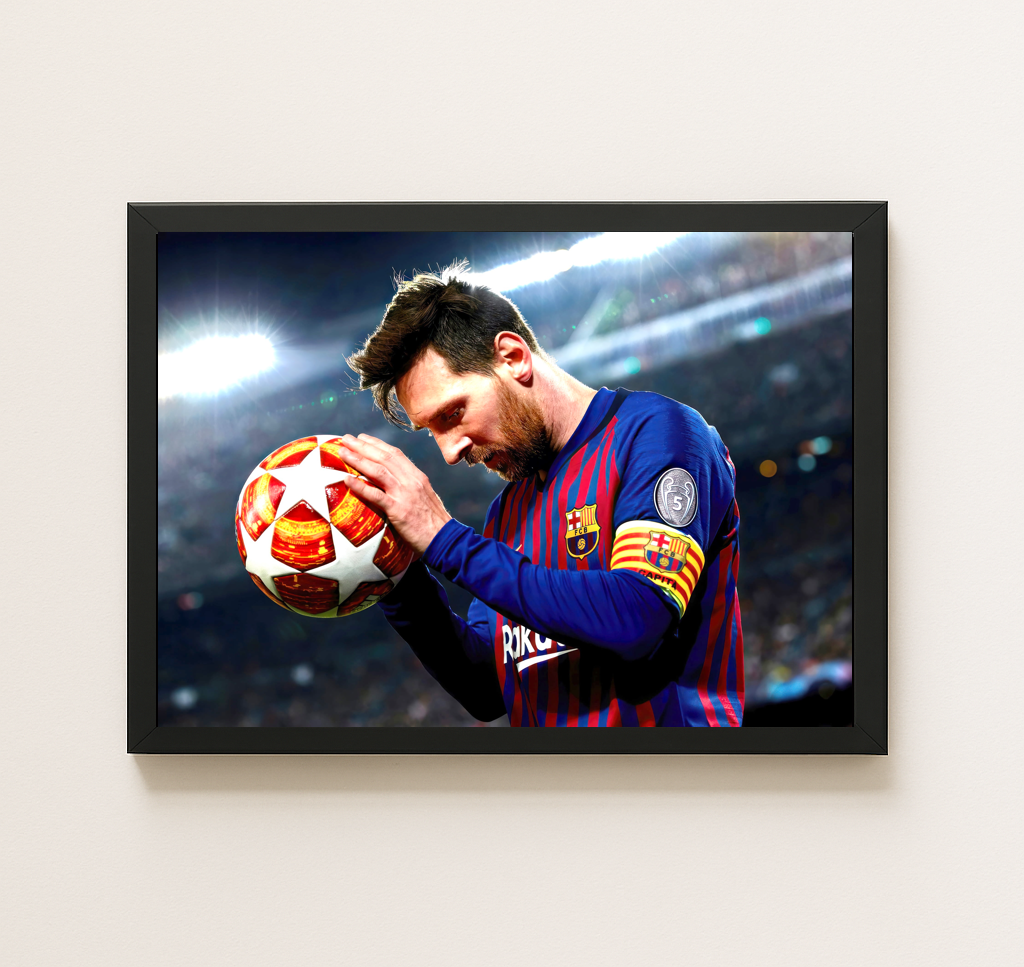 MESSI - FOOTBALL POSTER