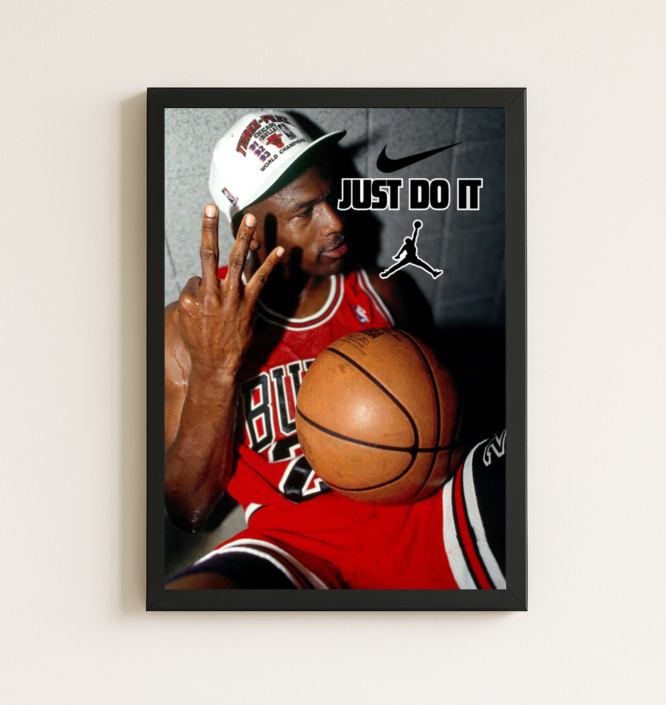 MICHAEL JORDAN - BASKETBALL POSTER