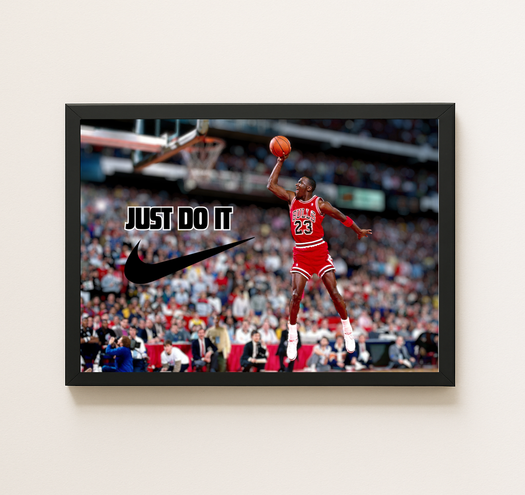 MICHAEL JORDAN - BASKETBALL POSTER #2