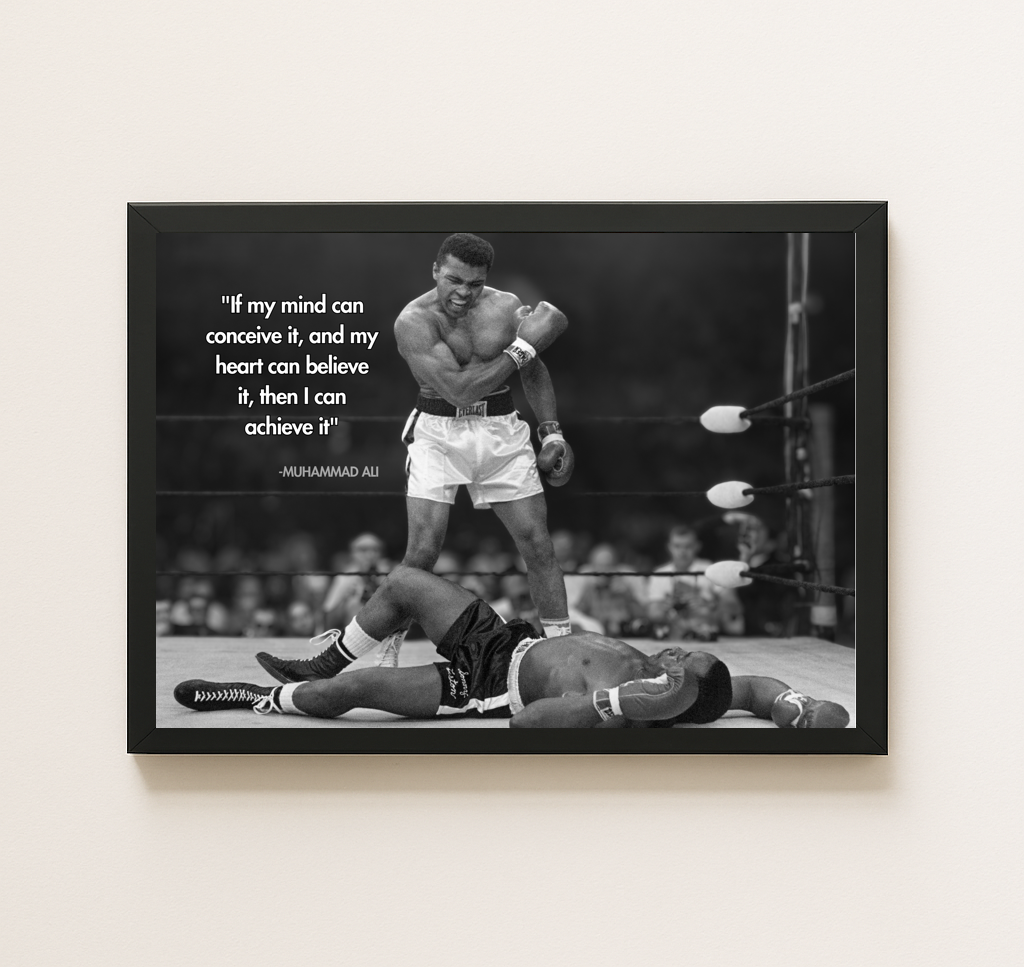 MUHAMMAD ALI - BOXING - POSTER