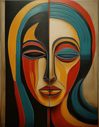 No. 9 Abstract Geometry – Avant-Garde Artistic Print